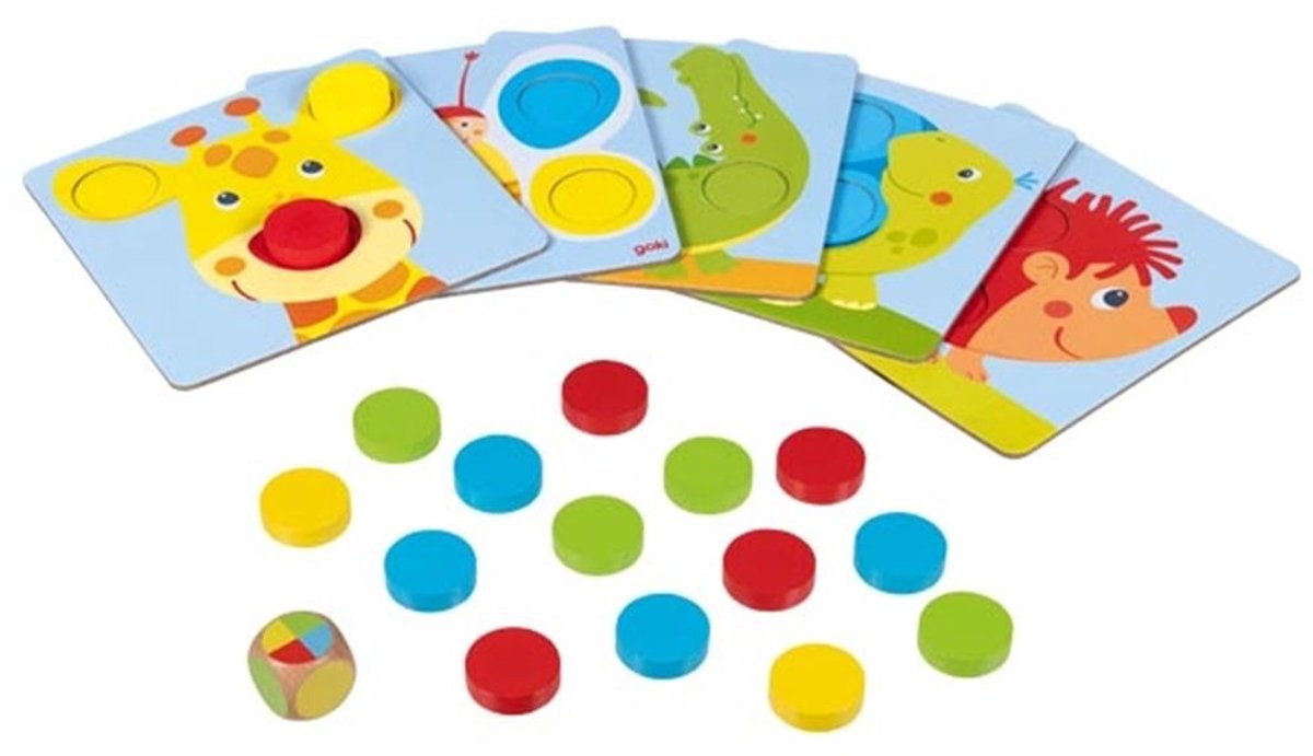 Goki mon premier jeu de tri des couleurs, 16dlg.
