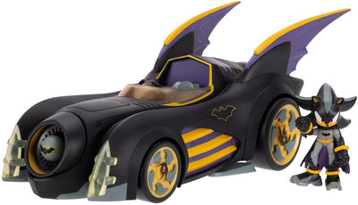 Jakks Sonic DC 6 cm Ombre + Batmobile
