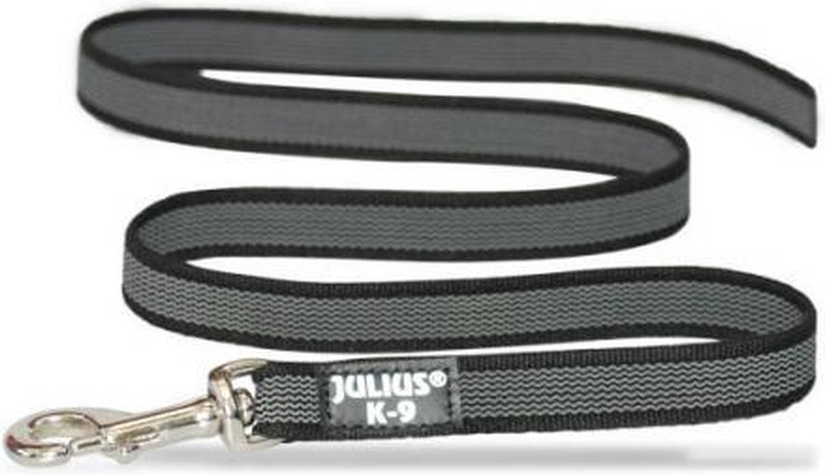 Julius k9 julius k-9 ligne caoutchoutée 20 mm noir 20 mm x 3 m