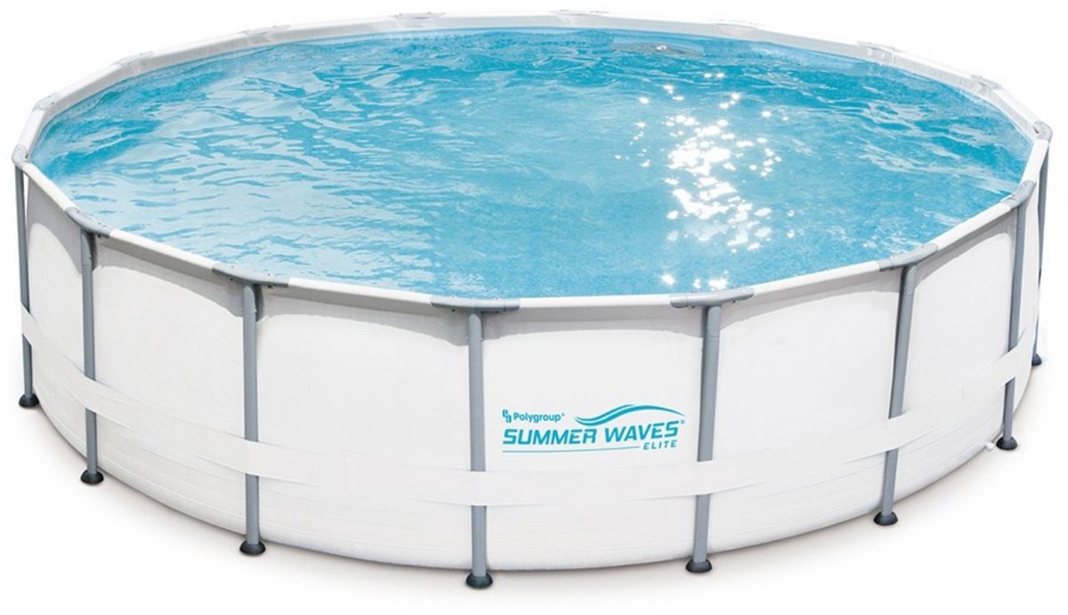 Vagues d'été Cadre d'élite de piscine 488 x 122 cm + pompe de filtre de sable