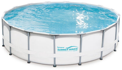 Vagues d'été Cadre d'élite de piscine 488 x 122 cm + pompe de filtre de sable
