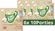 Knorr cup a soupe - crème de champignons - sans exhausteurs de goût, colorants et conservateurs - 60 portions