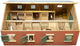 Kids Globe Globe Horse Stable avec 7 boîtes, 1:24