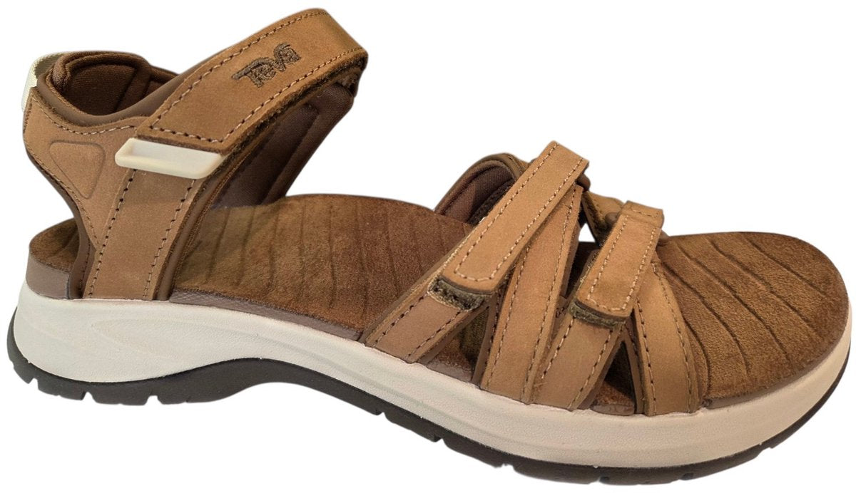 Sandales femme en cuir Teva w tirra sport - beige