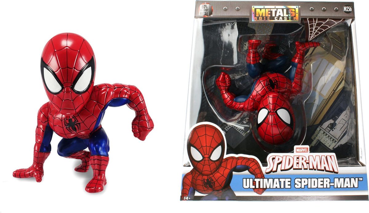 Figurines Marvel simba spiderman métal (15 cm)