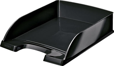 Leitz wow corbeille à courrier a4 noir