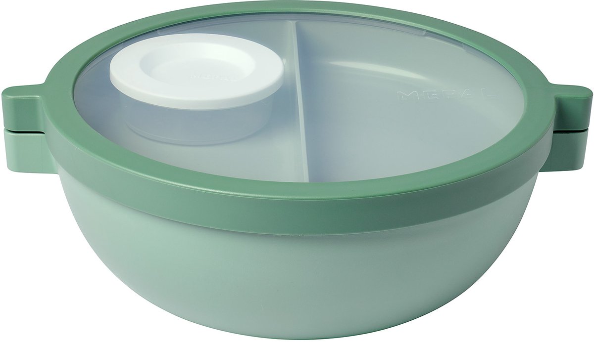 Bol bento Mepal - sauge nordique - 4 compartiments - 1,5l