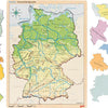 Goki Wooden Cose Puzzle Allemagne, 98st.