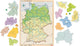 Goki Wooden Cose Puzzle Allemagne, 98st.