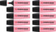 Stabilo boss original pastel - surligneur - rose poudré - boîte de 10 pièces