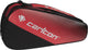 Carlton - sac de raquette team 2 compartiments - noir jaune - sac de badminton