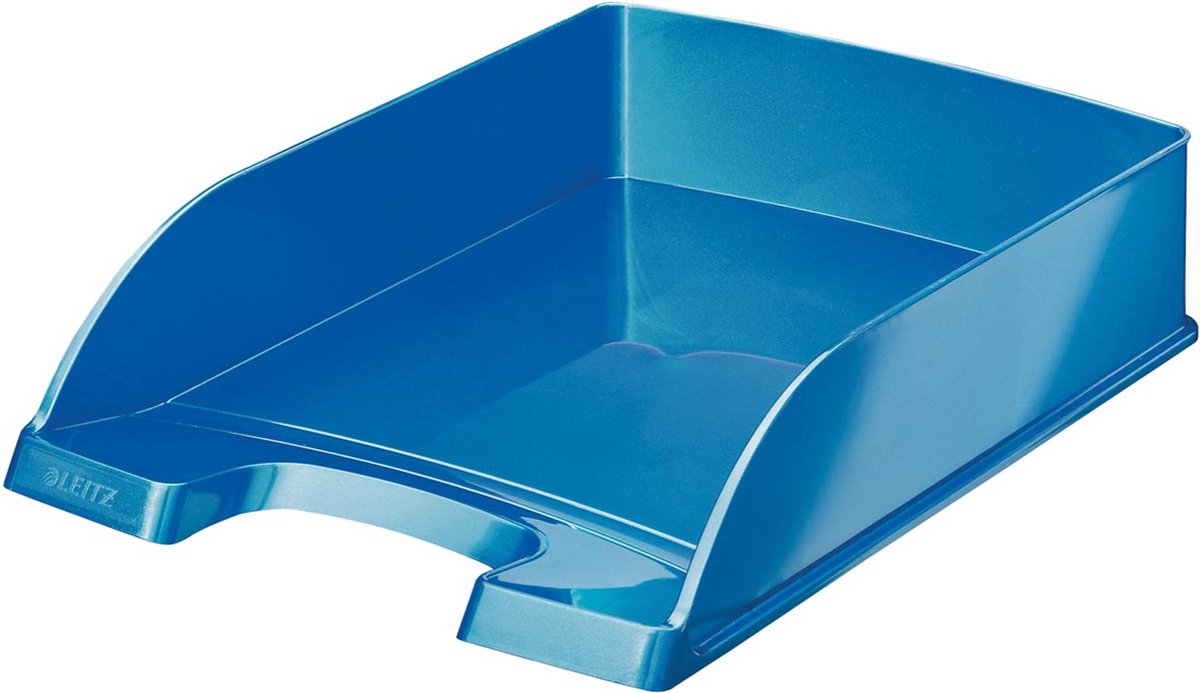 Corbeille à courrier Leitz wow bleu