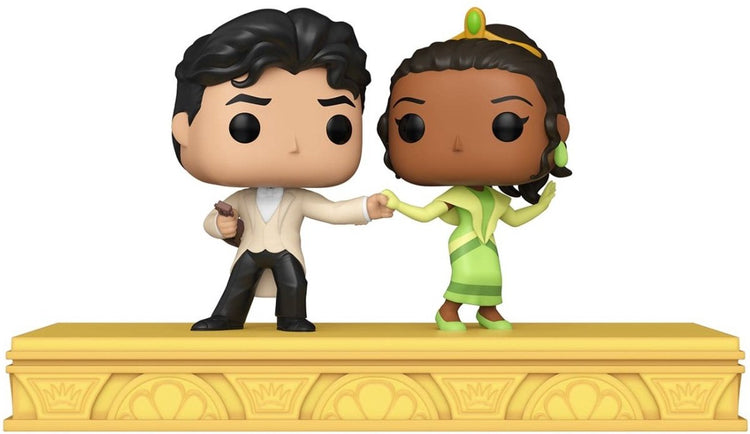 Moment pop du 100e anniversaire de la figurine de collection Disney Funko la Princesse et la Grenouille ! 2-pack tiana naveen 9 cm multicolore