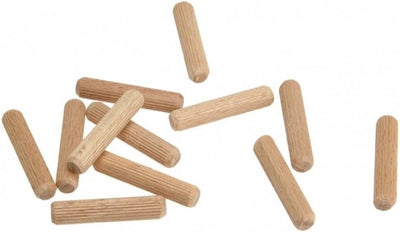 Chevilles en bois rainurées Wolfcraft | bûche | ø8x40mm | 150 pièces - 2907000