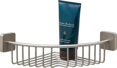 Tiger onu - support de douche - coin panier de douche - acier inoxydable brossé