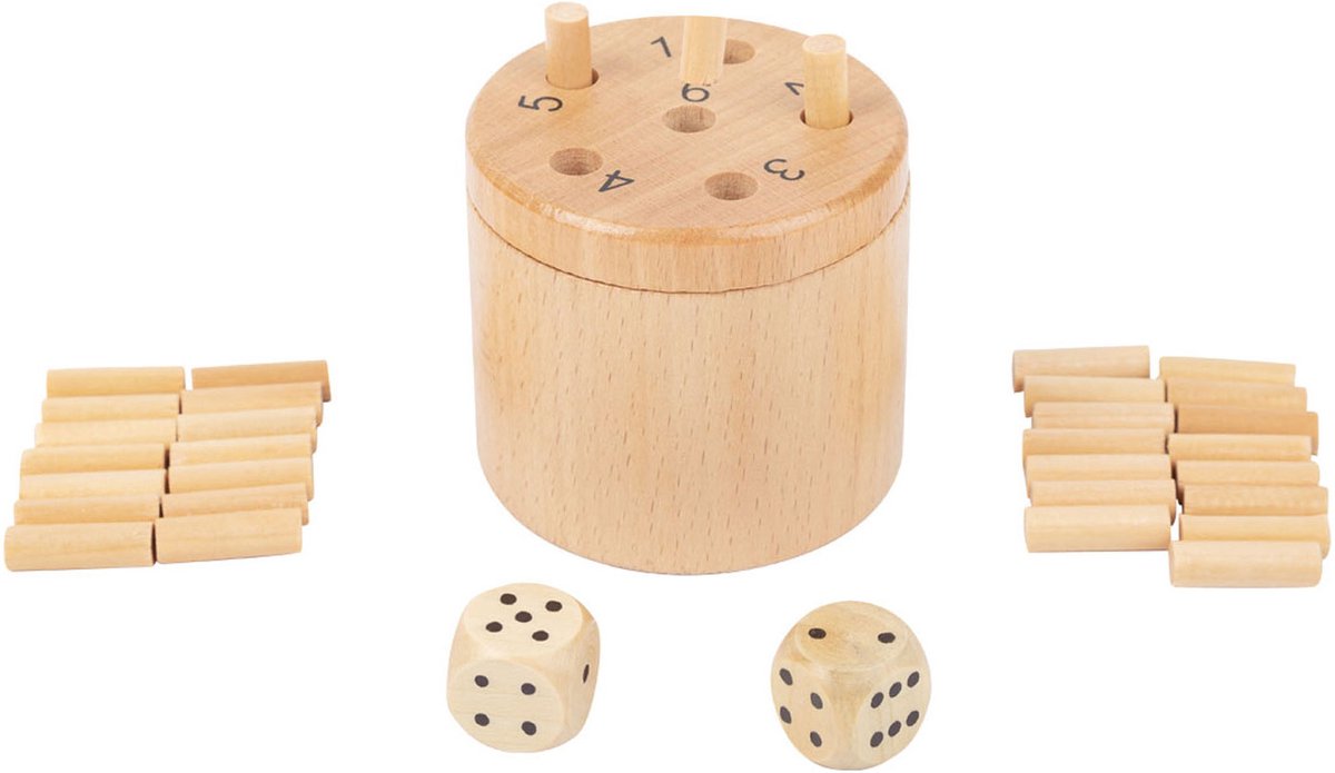 Small Foot Dice Game Super Six Dice