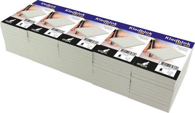 Bloc-notes Kangaro - 6,75 x 11 cm - gris - 50 pièces - k-55100