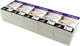 Bloc-notes Kangaro - 6,75 x 11 cm - gris - 50 pièces - k-55100