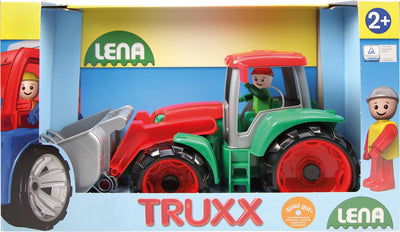 Lena tracteur truxx garçons 38,1 x 16,5 cm rouge vert