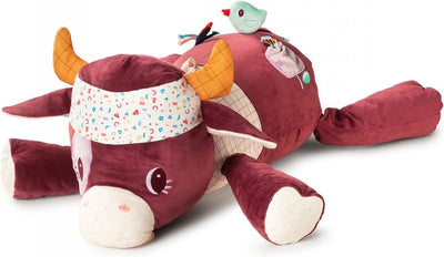 Peluche d'activité Lilliputiens - Vache gardienne de trésor Rosalie