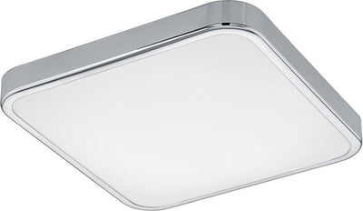 Eglo batholino manilva 1 - applique - 1 lumière - chrome - blanc
