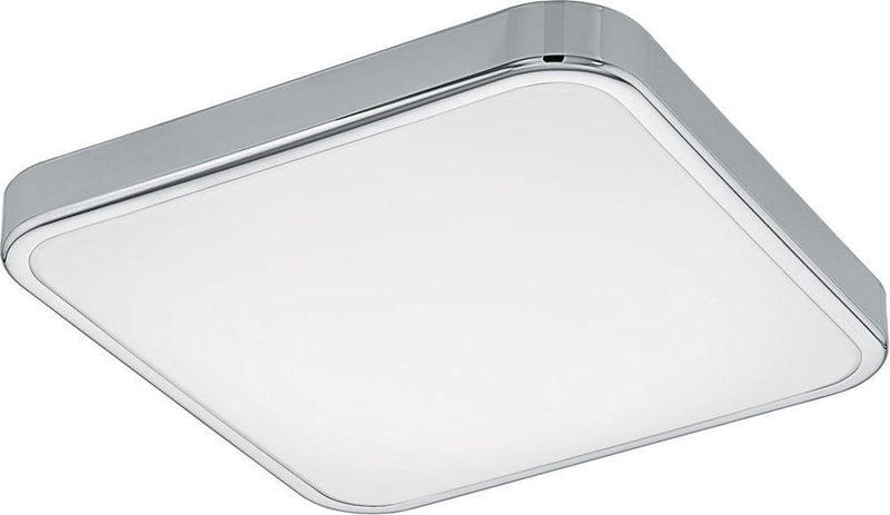 Eglo batholino manilva 1 - applique - 1 lumière - chrome - blanc