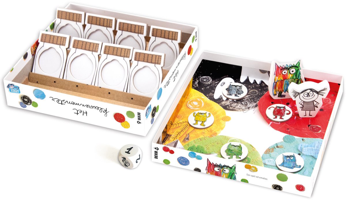 Asmodee space cow le monstre de couleur - fr.