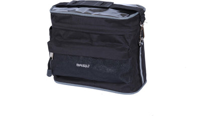 Basil Mali Sacoche pour guidon - déperlant, détachable, noir
