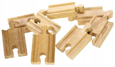Bigjigs Wooden Rails Mini, 8e.