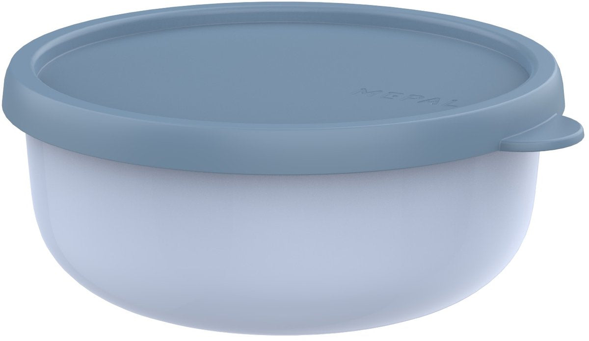 Boîte de conservation Mepal lumina - 750 ml - récipient micro-ondes avec couvercle - bleu nordique