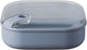 Omada - boîte à lunch pull box carrée basse 1 litre - polypropylène - bleu -