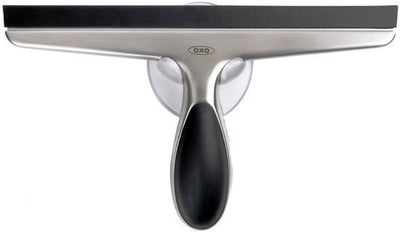 Oxo - essuie-glace - avec support - acier inoxydable
