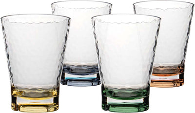 Bo-camp - pastel - verre à eau - arbois - 350 ml - 4 pièces