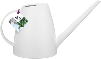 Arrosoir Elho brussels 1,8l - arrosoir d'intérieur - en plastique recyclé - ø 33,0 x h 17,0 cm - blanc