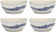 Serax - fête ottolenghi - bol s - blanc bleu - 16 ø - 4 pièces