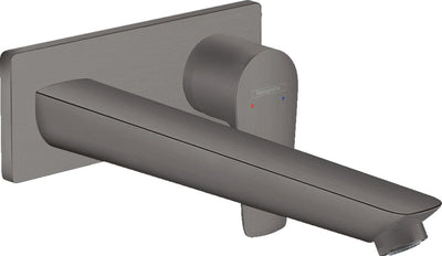 Hansgrohe talis e - mitigeur de lavabo - commande monocommande - avec bouchon de vidange - taille 225 mm - chrome noir brossé