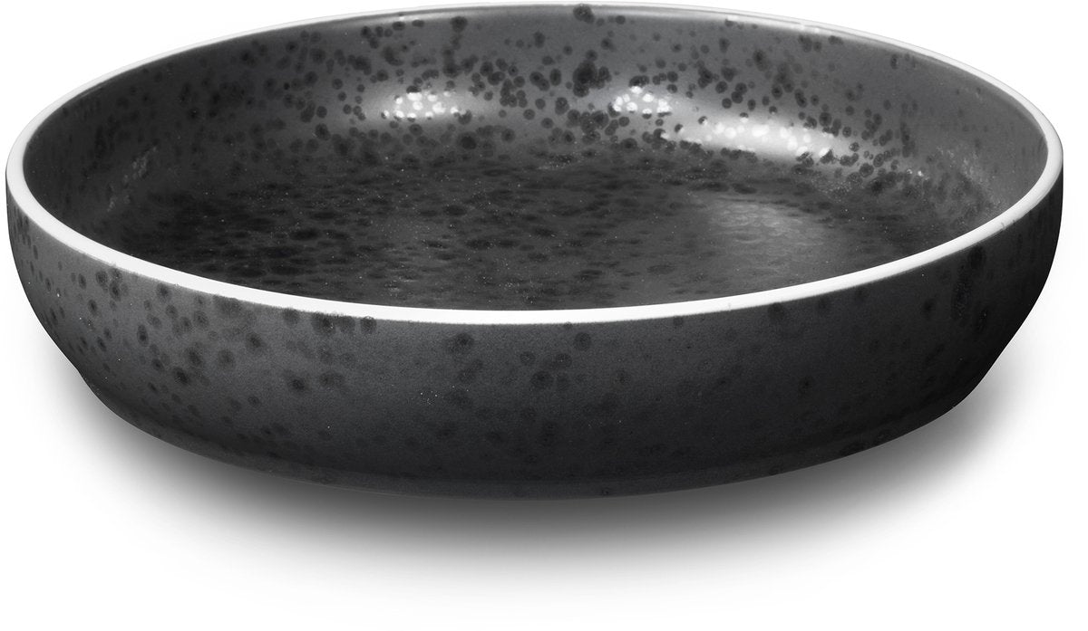 Médard de noblat - granit aster - assiette creuse 22 cm - 6 pièces - grès