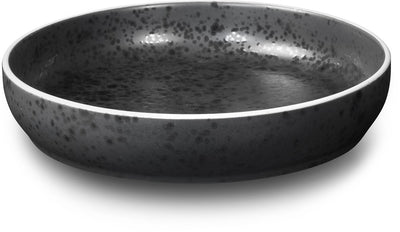 Médard de noblat - granit aster - assiette creuse 22 cm - 6 pièces - grès