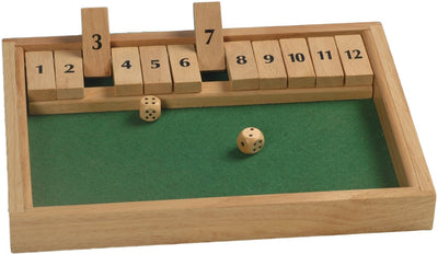Hot Games ferme la boîte 12 numéros 31x23x3cm bois