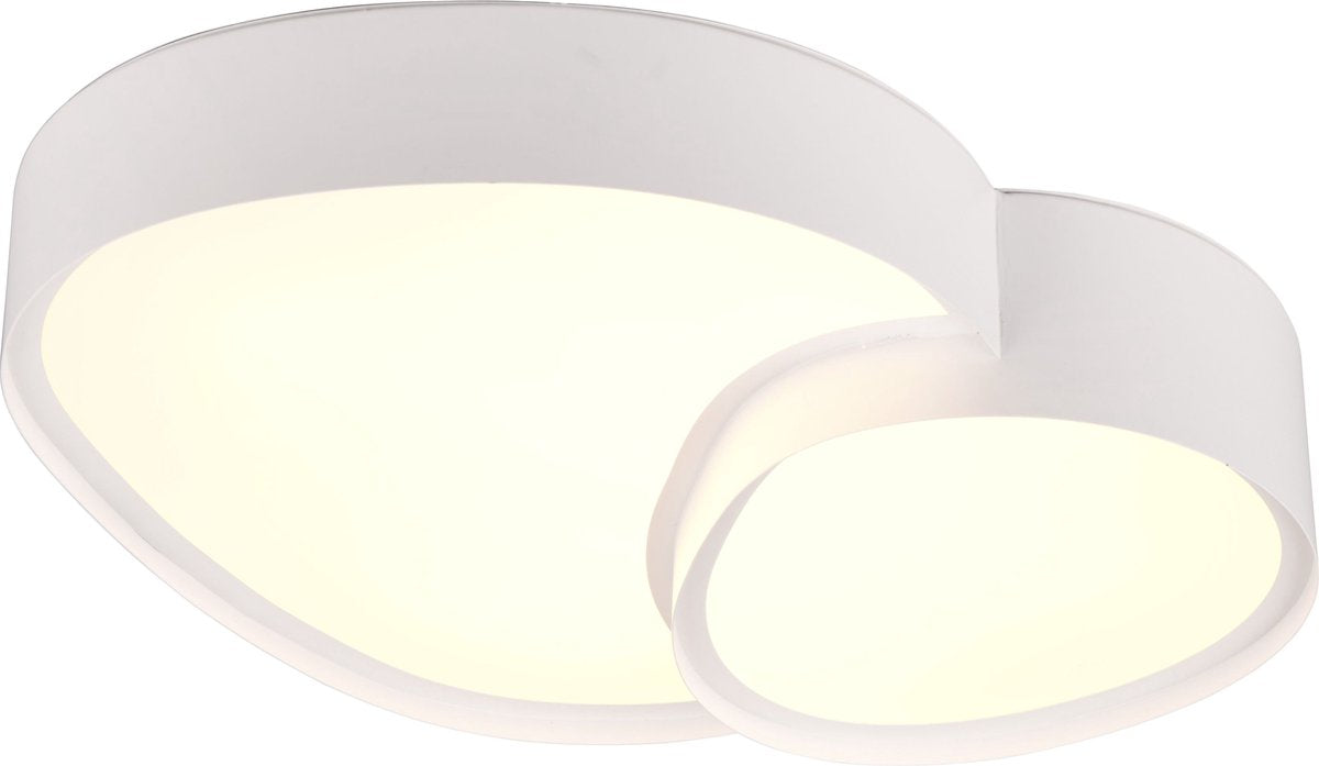 Trio Rise - plafonnier - or noir - incl. 1x SMD 21w - variateur intégré - fonction mémoire - couleur de lumière réglable