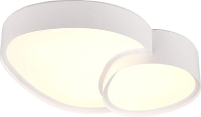 Trio Rise - plafonnier - or noir - incl. 1x SMD 21w - variateur intégré - fonction mémoire - couleur de lumière réglable
