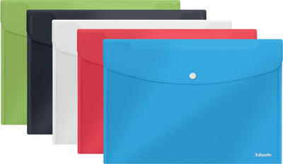 Enveloppe pour documents pp Esselte Viviva - a5 - facile à emporter - assortie