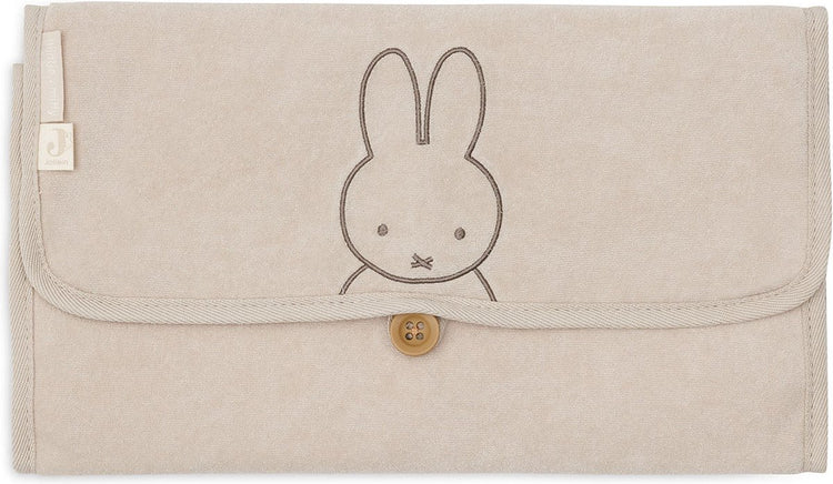 Jollein x Miffy matelas à langer éponge miffy - nougat