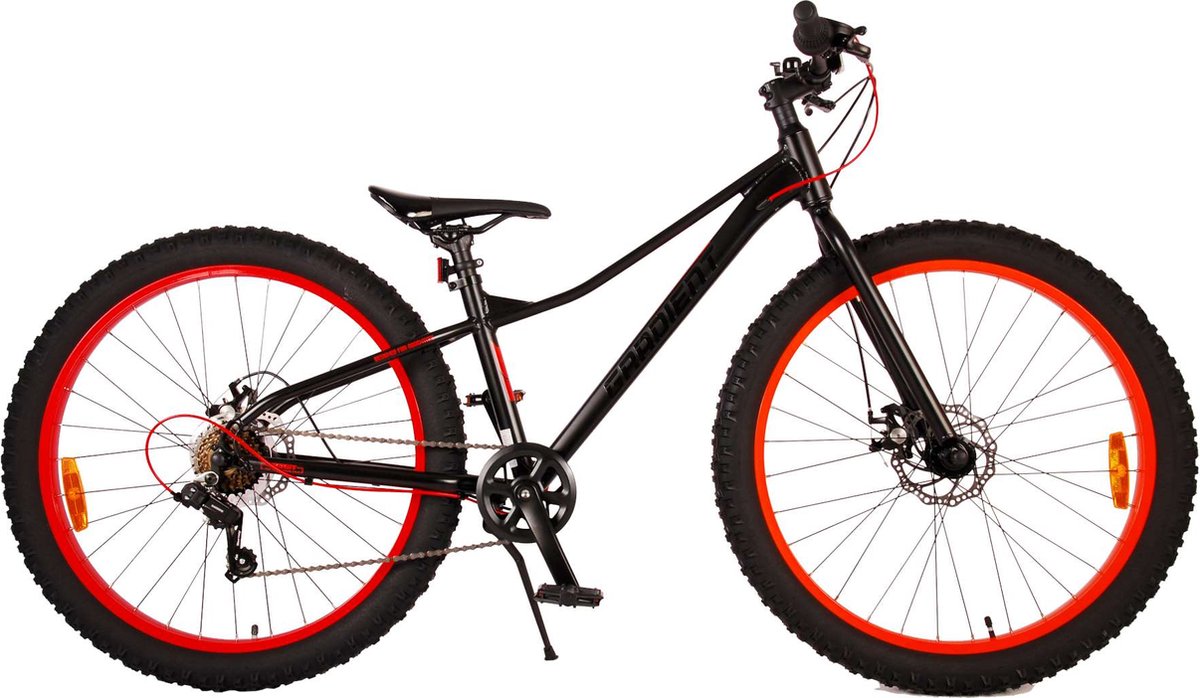 Volare Gradient Children's Bicycle - Boys - 26 pouces - Black Orange - 7 Speed ​​- Prime Collection