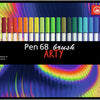 Stabilo Pen 68 Brush Arty Metal Box 30st.