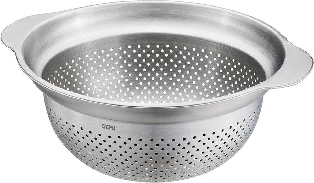 Passoire et insert vapeur Gefu premio ø23 cm – passoire 3 en 1 en acier inoxydable – passe au lave-vaisselle