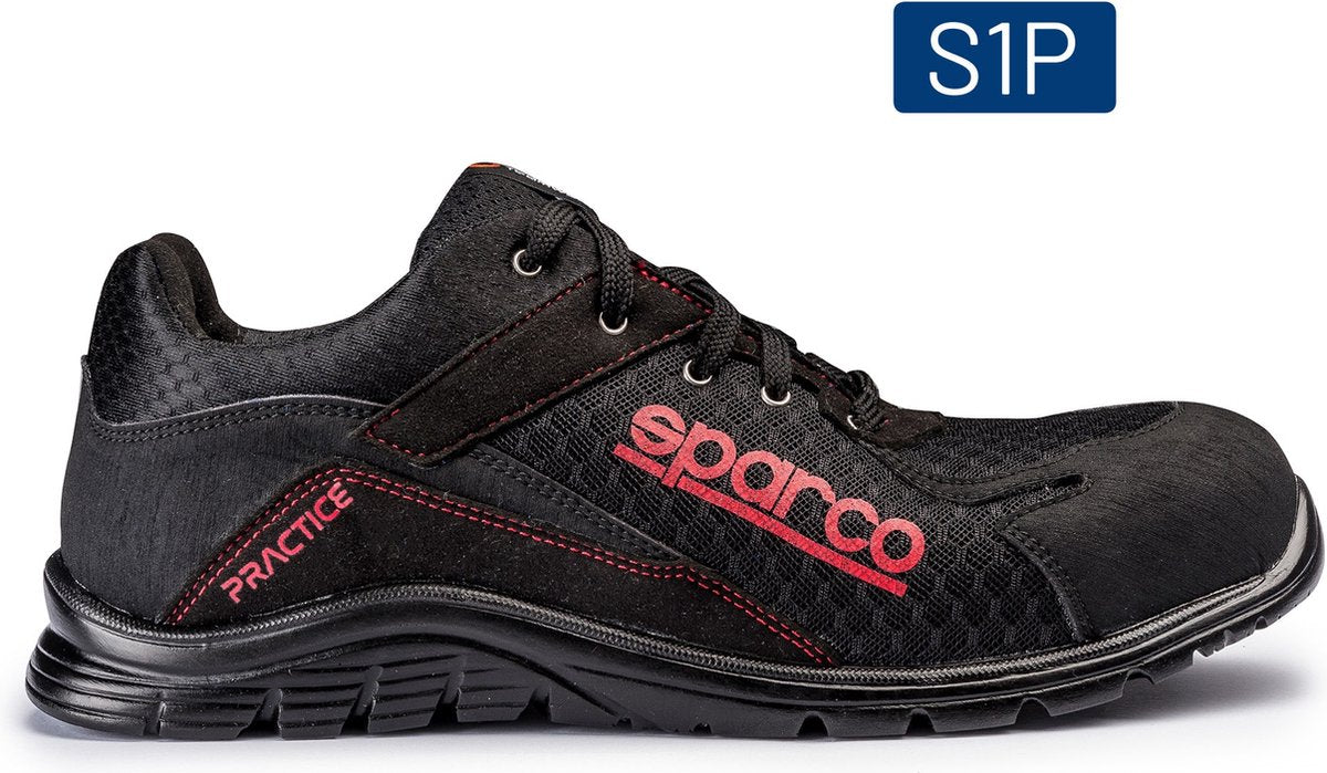 Chaussures de sécurité Sparco pratique 07517 noir