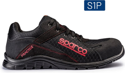 Chaussures de sécurité Sparco pratique 07517 noir