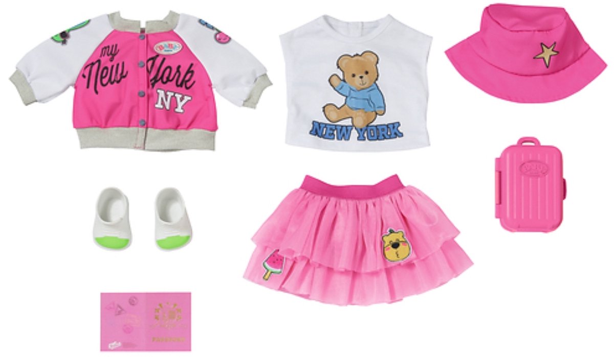 Ensemble de voyage Baby Born - 43 cm