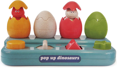 Tolo bio pop up dinosaures jouets pour 1-2 ans